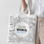 Miniatura de Tote Bag Material Escolar con Nombre personalizada