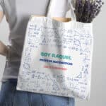 Miniatura de Tote Bag Asignaturas con Texto personalizada