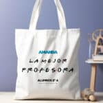 Miniatura de Tote Bag Letras Friends con Texto personalizada