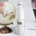 Miniatura de Botella Materiales con Texto personalizada