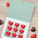 Miniatura de Caja de Dulces Pequeña Material Escolar con Nombre y Texto personalizada