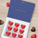 Miniatura de Caja de Dulces Pequeña Lápices Print con Nombre y Texto personalizada