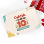 Miniatura de Caja de Dulces Profe de 10 con Nombre y Texto personalizada