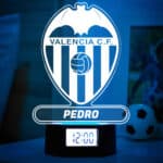 Miniatura de Reloj Despertador con Luz Escudo Valencia personalizado