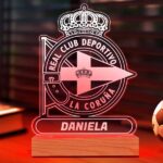 Miniatura de Lámpara Escudo Coruña personalizada