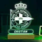 Miniatura de Lámpara Escudo Coruña personalizada