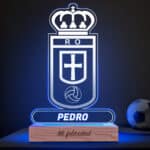 Miniatura de Lámpara Escudo Oviedo personalizada