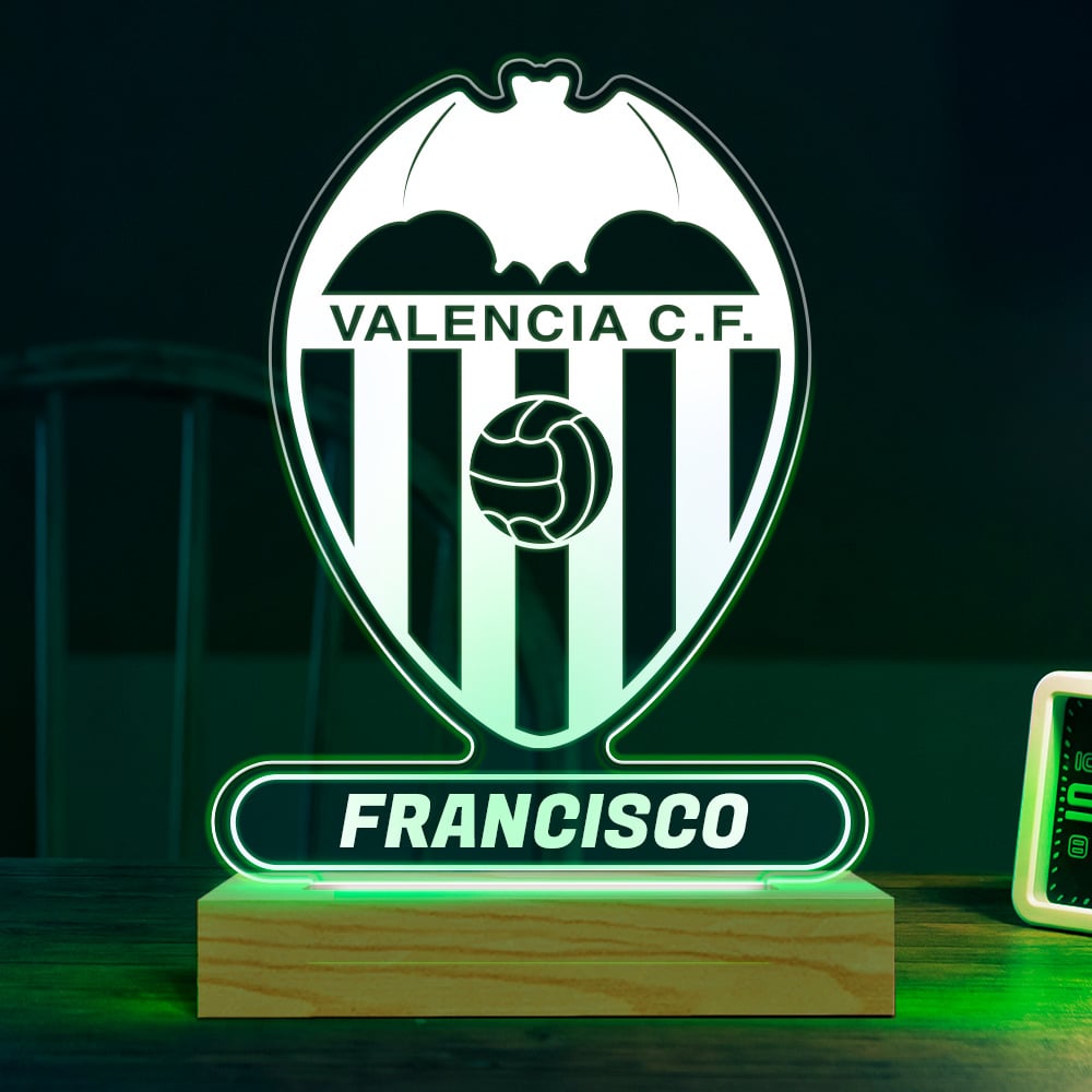 Lámpara Escudo Valencia personalizada