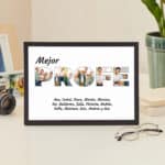 Miniatura de Placa Profe con Fotos y Texto personalizada