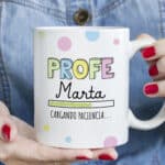 Miniatura de Taza Cargando Paciencia con Nombre personalizada