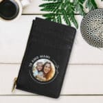 Miniatura de Cartera Foto en Círculo con Frase personalizada