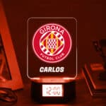 Miniatura de Reloj Despertador con Luz con tu Escudo personalizado