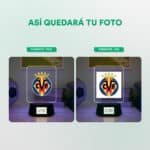 Miniatura de Reloj Despertador con Luz con tu Escudo personalizado