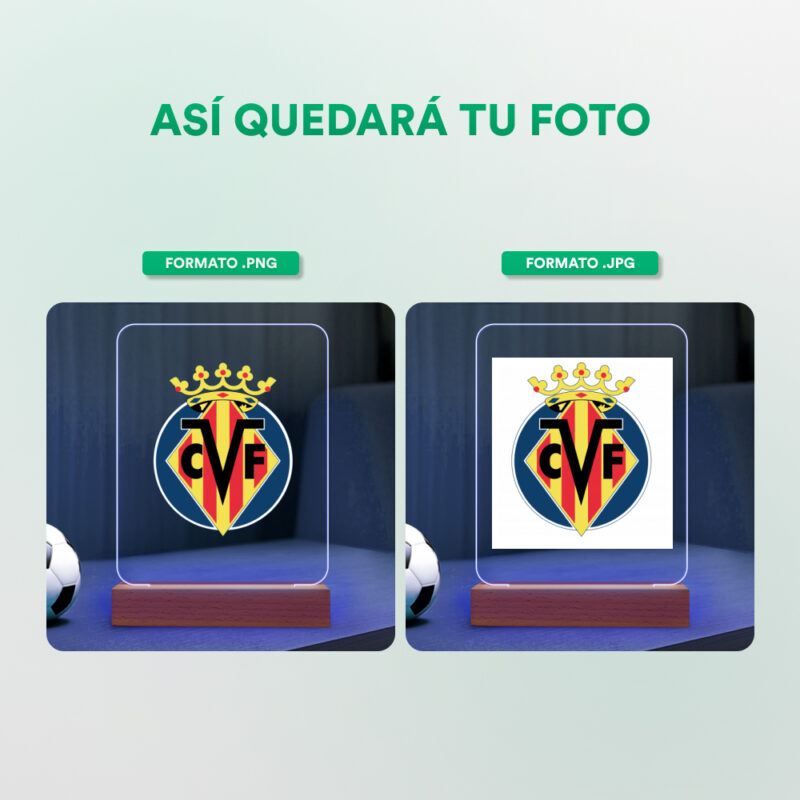 Lámpara con tu Escudo personalizada