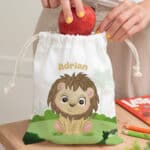 Miniatura de Bolsita para Merienda Infantil Animales Selva personalizada