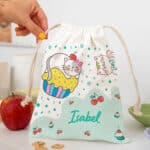 Miniatura de Bolsita para Merienda Infantil Gatitos personalizada