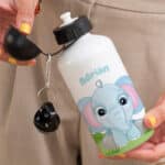 Miniatura de Botella Infantil Animales Selva personalizada