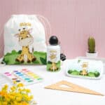 Miniatura de Botella Infantil Animales Selva personalizada