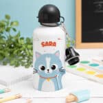 Miniatura de Botella Infantil Animales de Colores personalizada