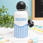 Miniatura de Botella Infantil Cuadros personalizada