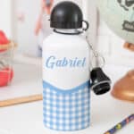 Miniatura de Botella Infantil Cuadros personalizada