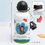 Miniatura de Botella Infantil Dinosaurios personalizada