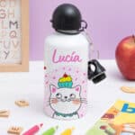 Miniatura de Botella Infantil Gatitos personalizada