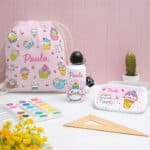 Miniatura de Botella Infantil Gatitos personalizada