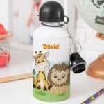 Miniatura de Botella Infantil Animales Selva personalizada