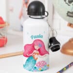 Miniatura de Botella Infantil Sirenita personalizada