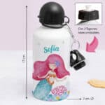 Miniatura de Botella Infantil Sirenita personalizada