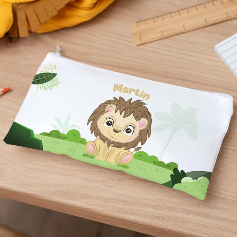 Estuche Infantil Animales Selva personalizado