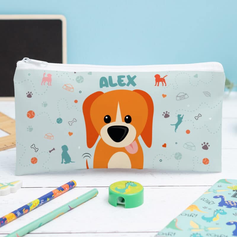 Estuche Infantil Animales de Colores personalizado