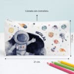 Miniatura de Estuche Infantil Astronauta en el Espacio personalizado