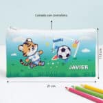 Miniatura de Estuche Infantil Fútbol personalizado