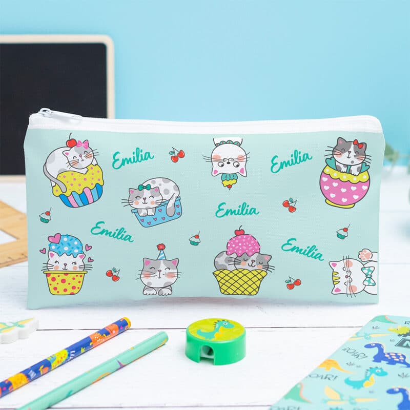 Estuche Infantil Gatitos personalizado