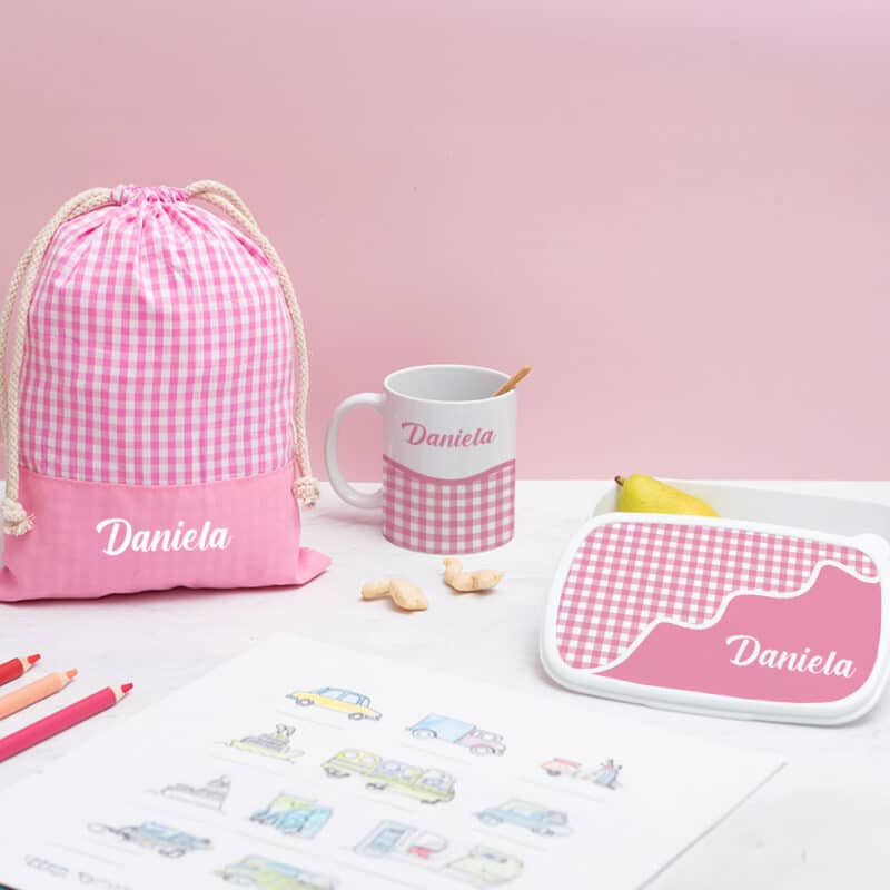 Estuche Infantil Cuadros personalizado