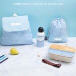 Miniatura de Fiambrera Infantil Cuadros personalizada