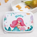 Miniatura de Fiambrera Infantil Sirenita personalizada