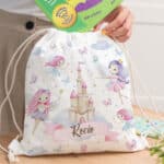 Miniatura de Mochila Saco Infantil Hadas personalizada