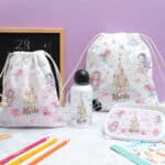 Miniatura de Mochila Saco Infantil Hadas personalizada