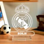 Miniatura de Placa Escudo Real Madrid con Nombre personalizada