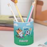 Miniatura de Portalápices Infantil Fútbol personalizado