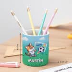 Miniatura de Portalápices Infantil Fútbol personalizado