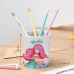 Miniatura de Portalápices Infantil Sirenita personalizado