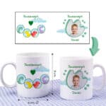 Miniatura de Taza Infantil Irrompible Dinosaurios con Nombre y Foto personalizada