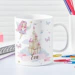 Miniatura de Taza Infantil Irrompible Hadas con Nombre personalizada