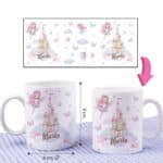 Miniatura de Taza Infantil Irrompible Hadas con Nombre personalizada