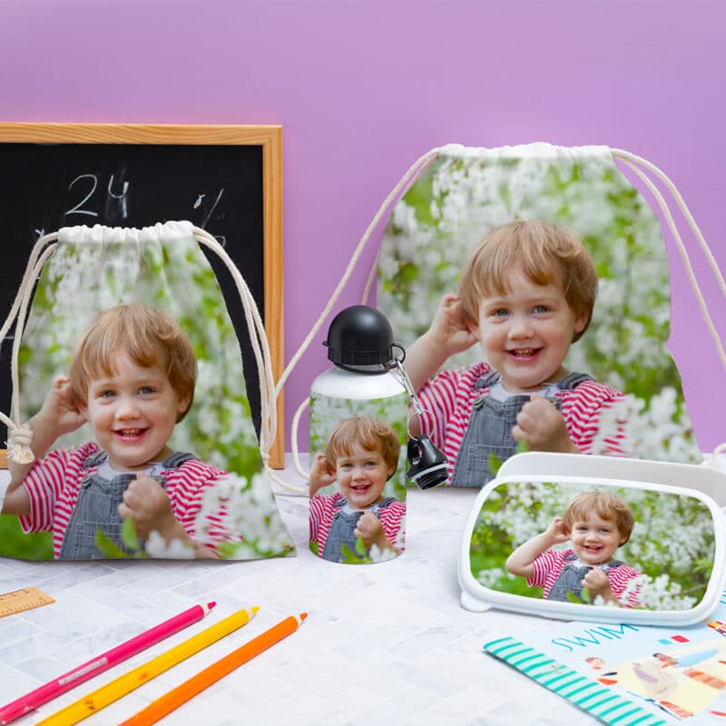 Bolsita para Merienda Infantil con Foto personalizada