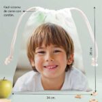 Miniatura de Bolsita para Merienda Infantil con Foto personalizada